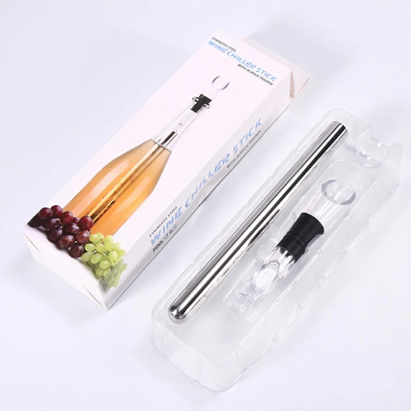 Wine Aerator Pour - Stainless Steel Wine Chiller Stick Wine
