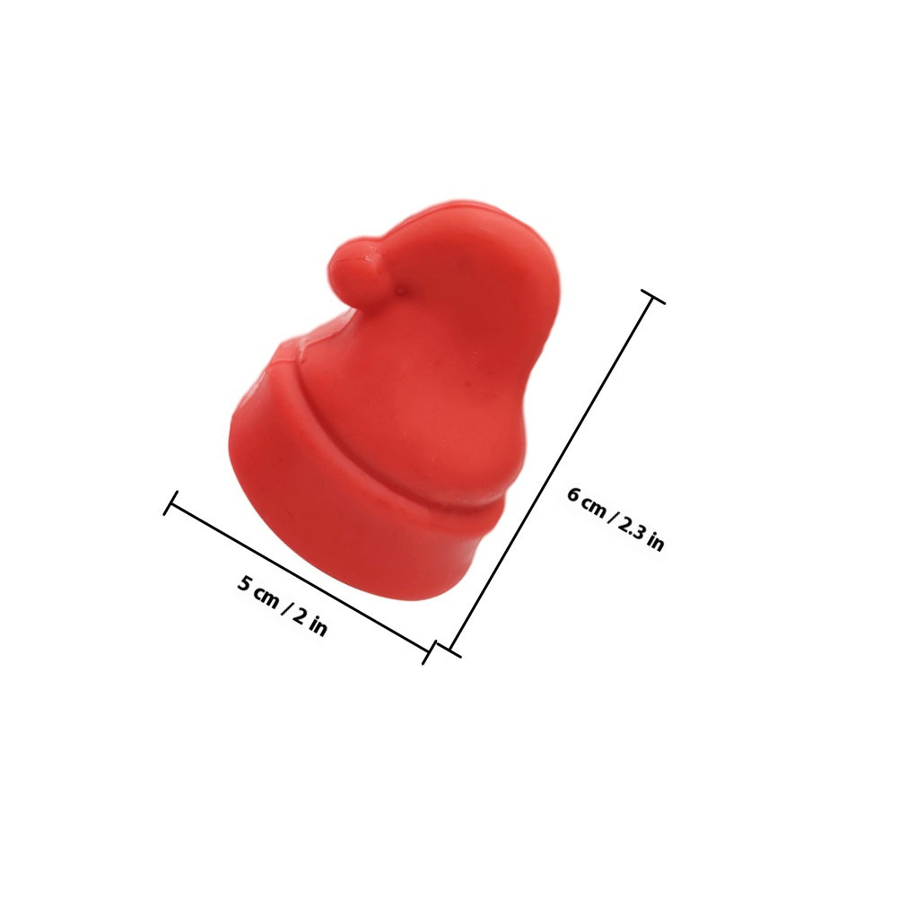 2Pcs Mini Santa Hat Wine Stopp - огляд і ціна Wine Beer Hat