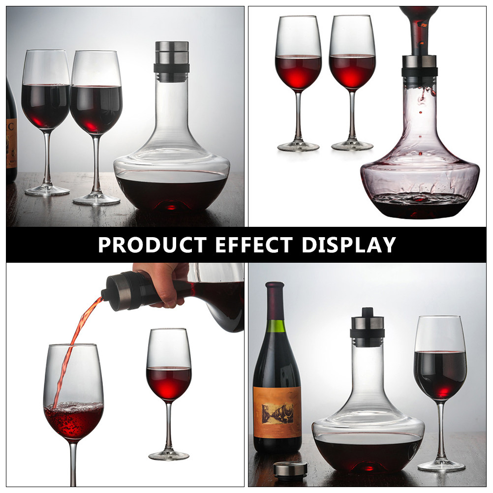 1Pcs 1000Ml Glass Wine Decante - огляд і ціна Wine Aerator Pour