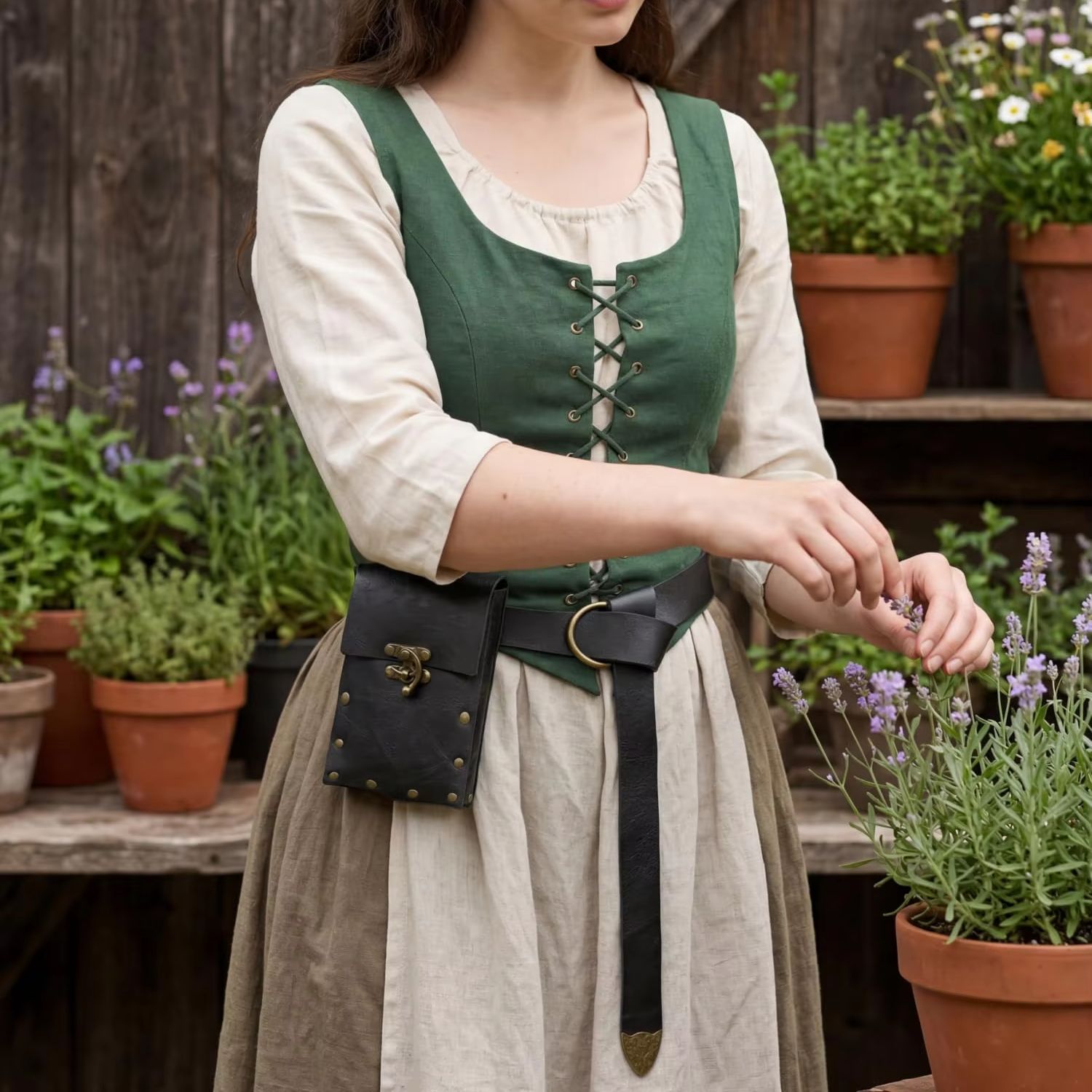 PU Leather Medieval Waist Belt - огляд і ціна Cocktail Shaker Set