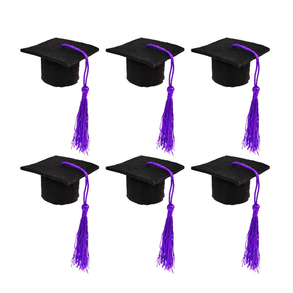6Pcs Doctoral Wine Bottle Cap  - огляд і ціна Wine Beer Hat